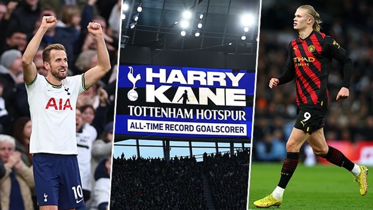 Man City's Haaland trolled after history making Kane steals the show for Tottenham
