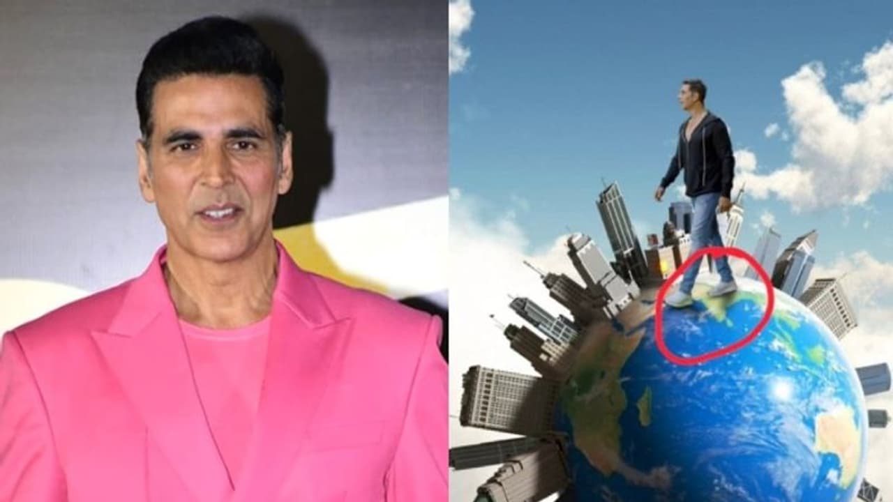 'ഇന്ത്യന്‍ മാപ്പില്‍ ചവുട്ടി അക്ഷയ്': വിമര്‍ശനം ശക്തമായിട്ടും പരസ്യം പിന്‍വലിക്കാതെ അക്ഷയ് കുമാര്‍