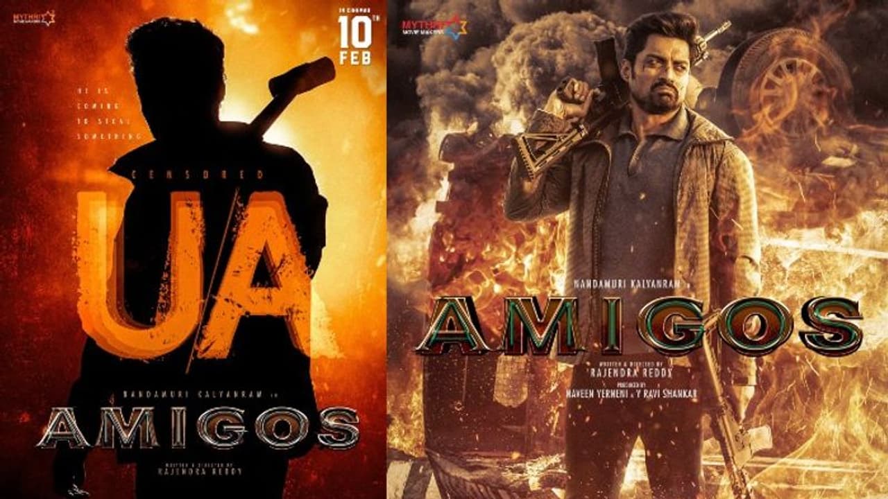 కళ్యాణ్ రామ్ 'అమిగోస్' సెన్సార్ టాక్.. ప్లాన్ ప్రకారం రన్ టైమ్ పర్ఫెక్ట్ గా.. 