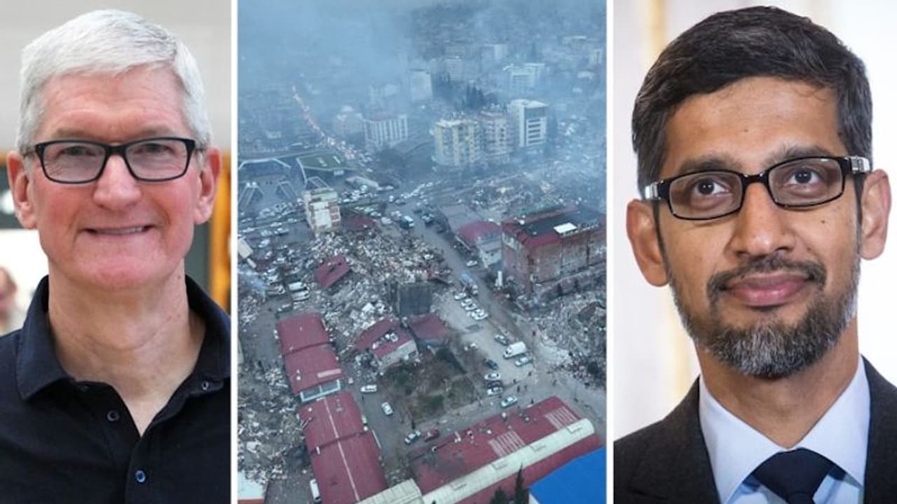 Turkey, Syria earthquake: Apple, Google pledge to donate to relief, recovery efforts