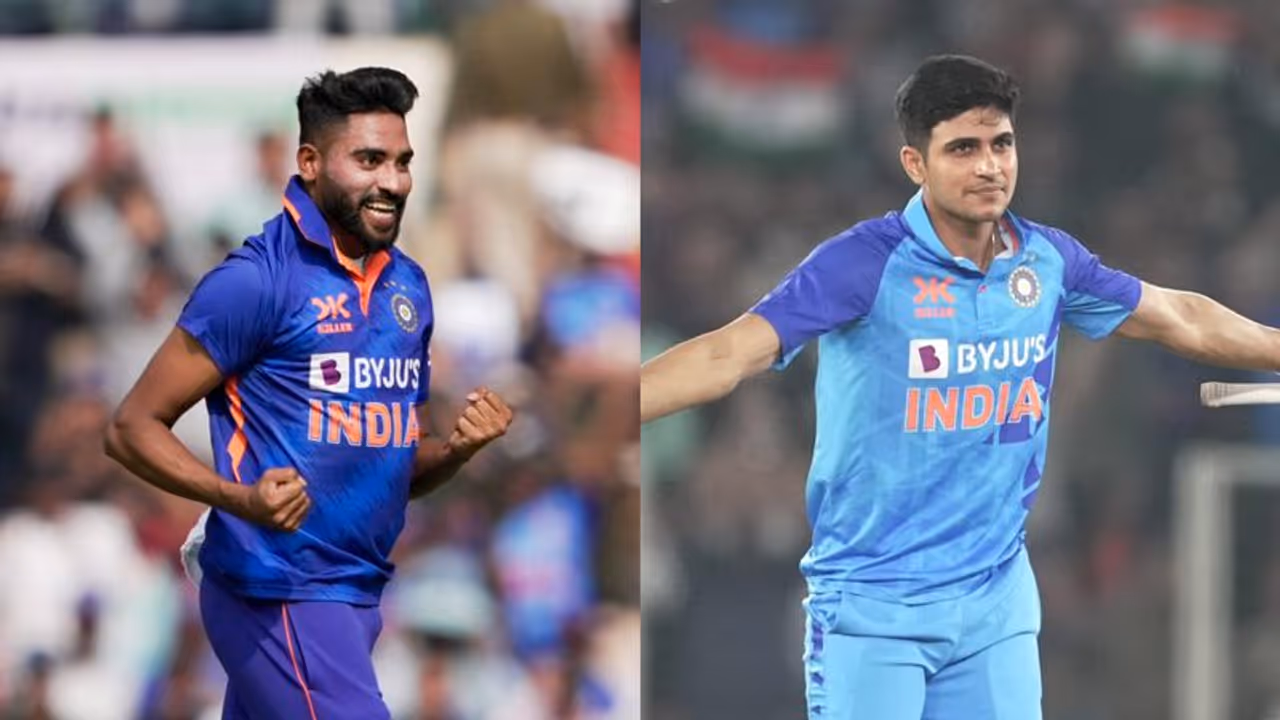 ICC ODI Rankings: Shubman Gill narrows gap with Babar Azam; Mohammed Siraj eyes No.1 spot ICC ODI Rankings: Shubman Gill narrows gap with Babar Azam; Mohammed Siraj eyes No.1 spot