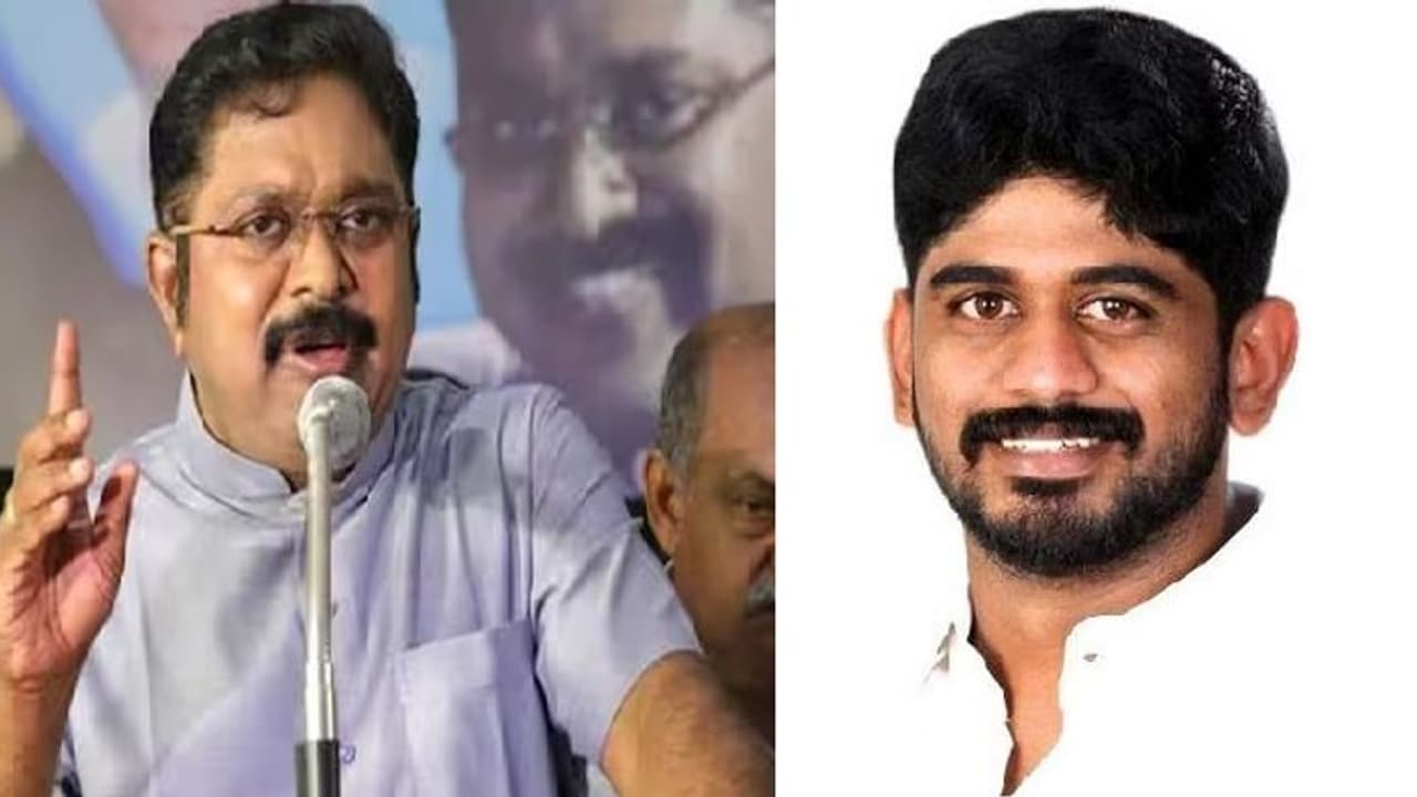 ஈரோடு கிழக்கு தொகுதி இடைத்தேர்தல்... அமமுக வேட்பாளர் வாபஸ்!! ஈரோடு கிழக்கு தொகுதி இடைத்தேர்தல்... அமமுக வேட்பாளர் வாபஸ்!!