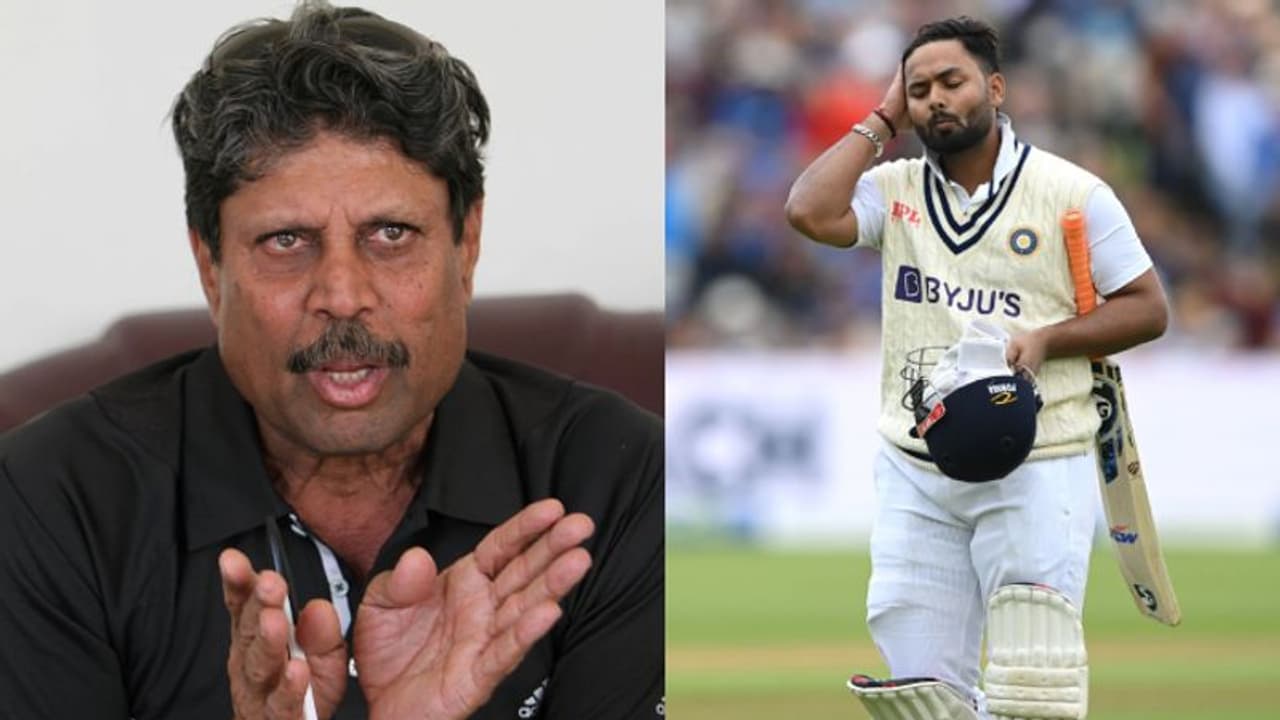 'പരിക്ക് മാറി തിരിച്ചെത്തുമ്പോള് റിഷഭ് പന്തിന്റെ മുഖം നോക്കി ഒരടി കൊടുക്കും'; കാരണം വ്യക്തമാക്കി കപില് ദേവ് 'പരിക്ക് മാറി തിരിച്ചെത്തുമ്പോള് റിഷഭ് പന്തിന്റെ മുഖം നോക്കി ഒരടി കൊടുക്കും'; കാരണം വ്യക്തമാക്കി കപില് ദേവ്