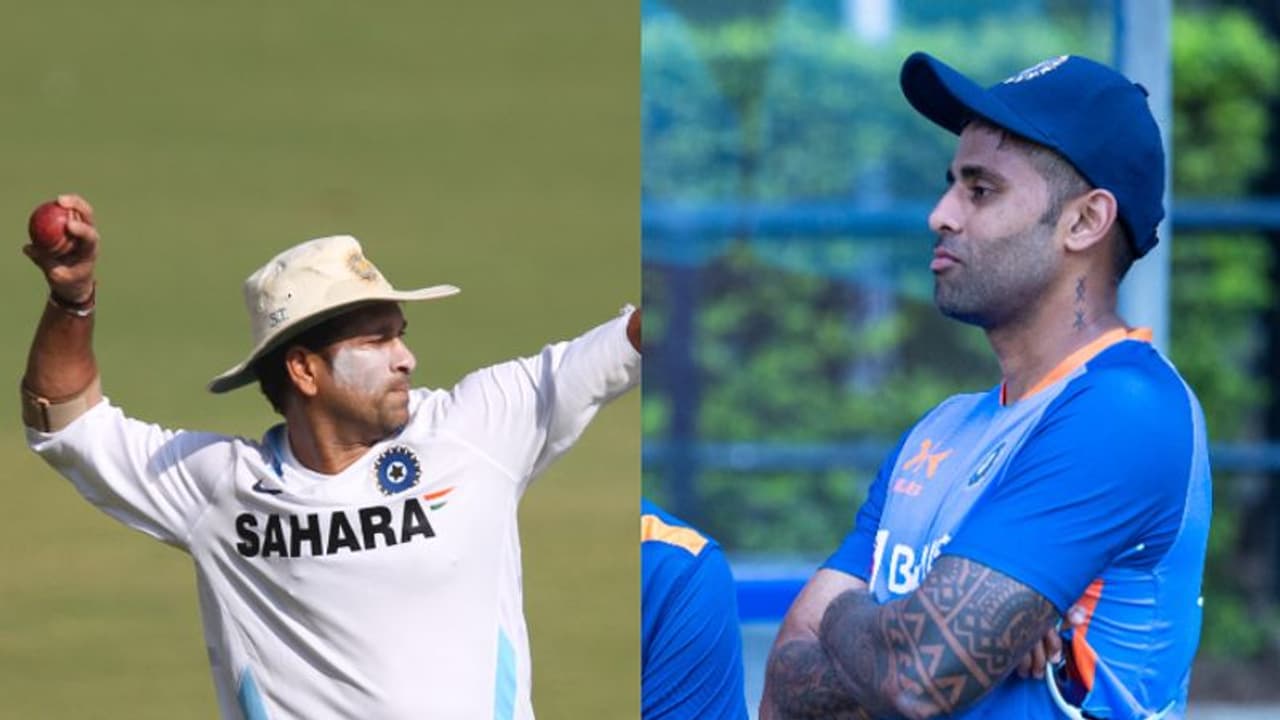 സൂര്യകുമാര് യാദവ് ടെസ്റ്റ് കളിക്കാന് യോഗ്യന്, പിന്തുണച്ച് സച്ചിന്; നാഗ്പൂരില് സ്കൈയുടെ അരങ്ങേറ്റം? സൂര്യകുമാര് യാദവ് ടെസ്റ്റ് കളിക്കാന് യോഗ്യന്, പിന്തുണച്ച് സച്ചിന്; നാഗ്പൂരില് സ്കൈയുടെ അരങ്ങേറ്റം?