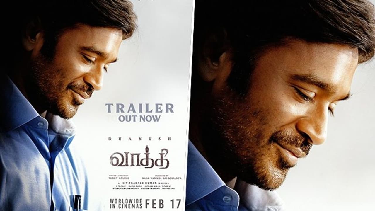 Much awaited Vaathi official trailer out; witness Dhanush in new avatar battling with education mafia