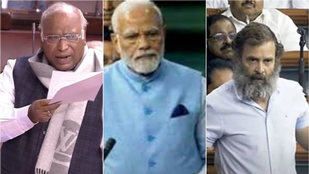 അദാനി മോദി ബന്ധം:മല്ലികാർജ്ജുൻ ഖർഗെയുടെ പരാമർശവും രാജ്യസഭരേഖകളിൽ നിന്ന് നീക്കി,പ്രതിഷേധം ശക്തമാക്കി കോണ്ഗ്രസ് അദാനി മോദി ബന്ധം:മല്ലികാർജ്ജുൻ ഖർഗെയുടെ പരാമർശവും രാജ്യസഭരേഖകളിൽ നിന്ന് നീക്കി,പ്രതിഷേധം ശക്തമാക്കി കോണ്ഗ്രസ്