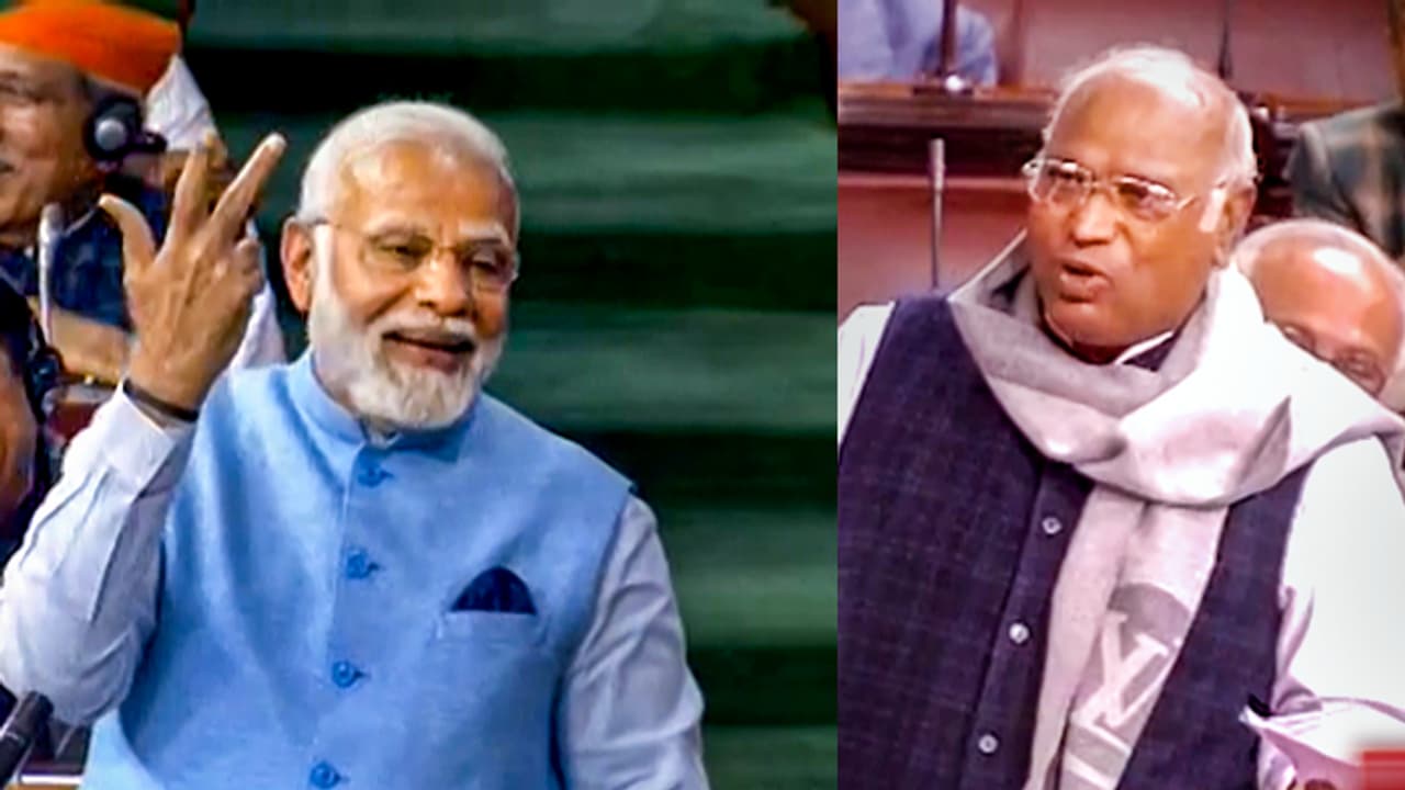pm modi kharge