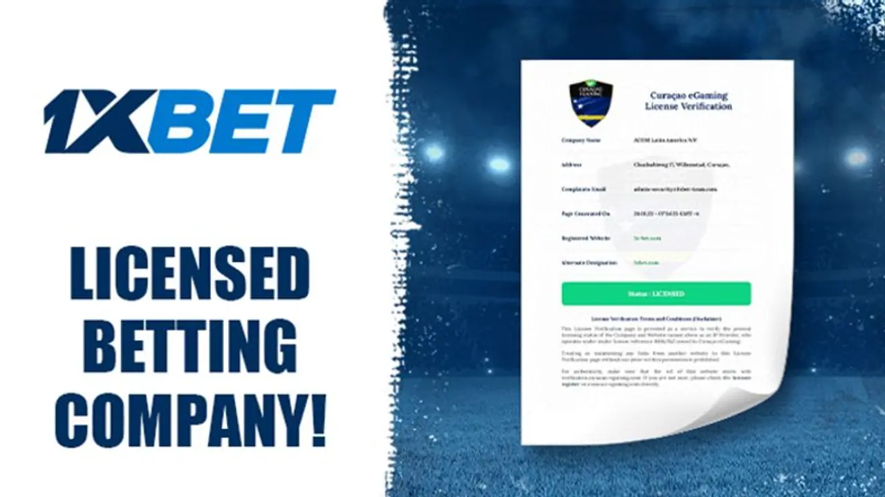 1xBet refutes media report, says Curaçao license is valid and fully operational