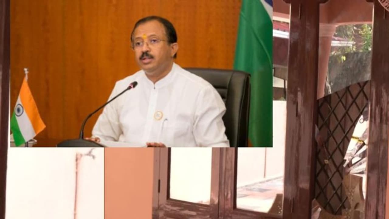 ಕೇರಳದಲ್ಲಿ ಕೇಂದ್ರ ಸಚಿವರ ಮನೆ ಮೇಲೆ ದುಷ್ಕರ್ಮಿಗಳಿಂದ ದಾಳಿ