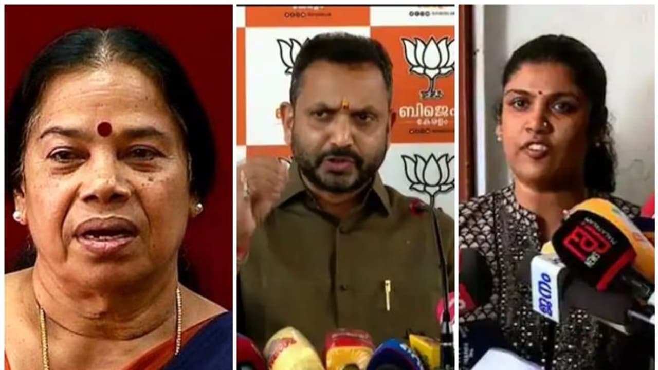 മറുപടി പറയാൻ സംസ്കാരം അനുവദിക്കുന്നില്ലെന്ന് ചിന്ത; സുരേന്ദ്രന്റെ പരാമർശം മ്ലേച്ചമെന്ന് പികെ ശ്രീമതി മറുപടി പറയാൻ സംസ്കാരം അനുവദിക്കുന്നില്ലെന്ന് ചിന്ത; സുരേന്ദ്രന്റെ പരാമർശം മ്ലേച്ചമെന്ന് പികെ ശ്രീമതി