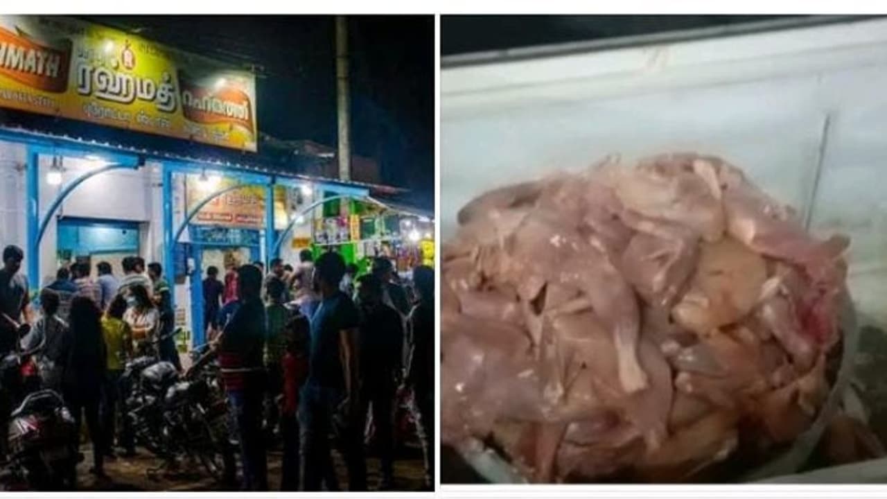 பிரபல பார்டர் ரஹ்மத் புரோட்டா கடையில் திடீர் சோதனை..! 200 கிலோ கெட்டுப்போன இறைச்சி கைப்பற்றியதால் பரபரப்பு பிரபல பார்டர் ரஹ்மத் புரோட்டா கடையில் திடீர் சோதனை..! 200 கிலோ கெட்டுப்போன இறைச்சி கைப்பற்றியதால் பரபரப்பு