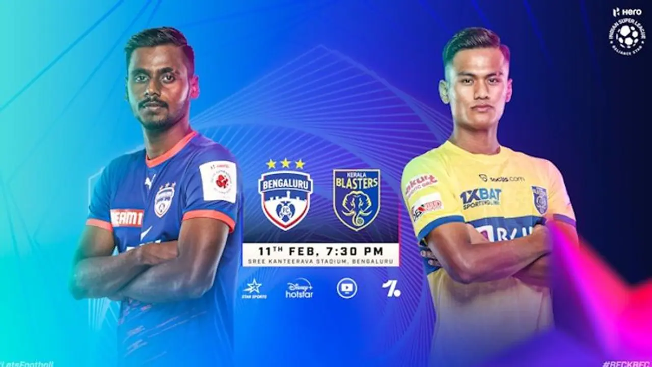 ISL 2022 23: Bengaluru FC take on Kerala Blasters FC with each point to fight for in heated playoffs battle ISL 2022 23: Bengaluru FC take on Kerala Blasters FC with each point to fight for in heated playoffs battle