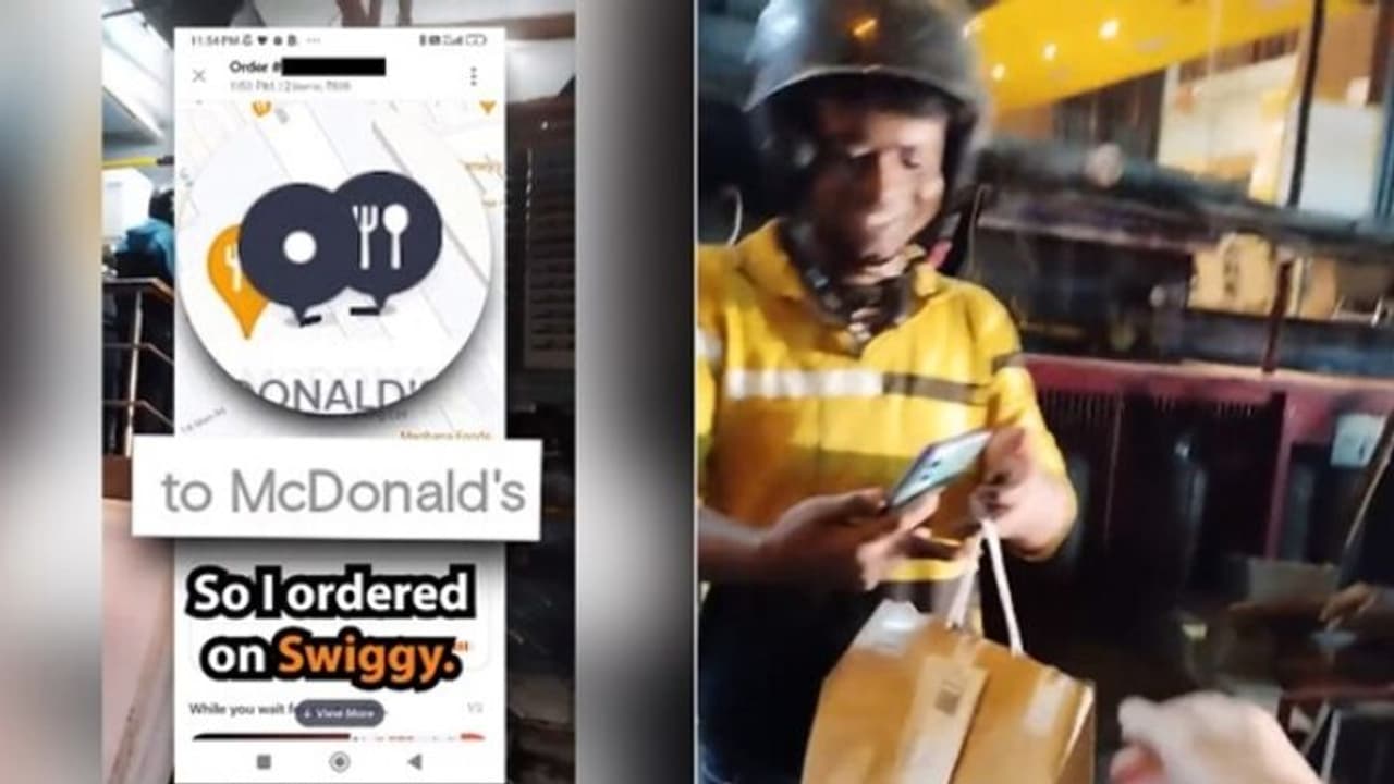 ഭക്ഷണം ഓര്‍ഡര്‍ ചെയ്ത്, പത്ത് സെക്കൻഡിനകം ഡെലിവെറിയായി; എങ്ങനെയെന്നല്ലേ? 