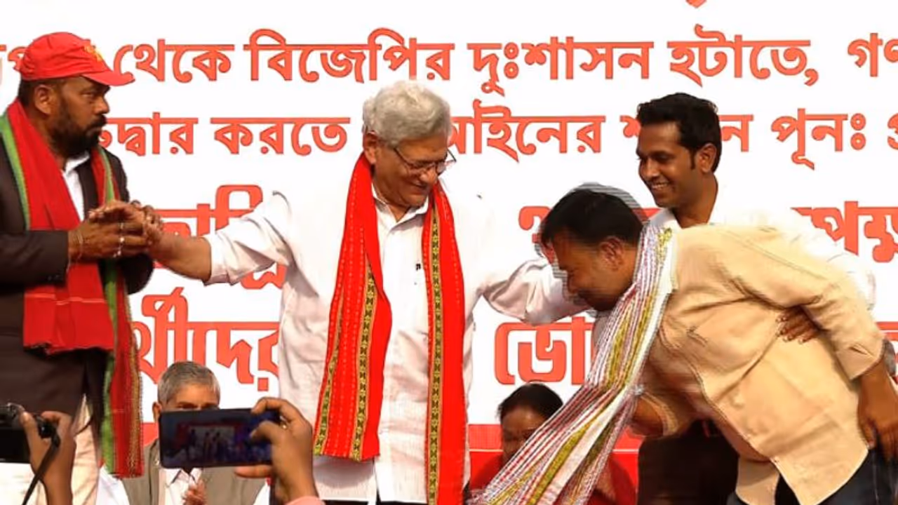 Tripura election 2023: 'Three way battle will help Left Congress alliance', says CPI(M)'s Sitaram Yechury