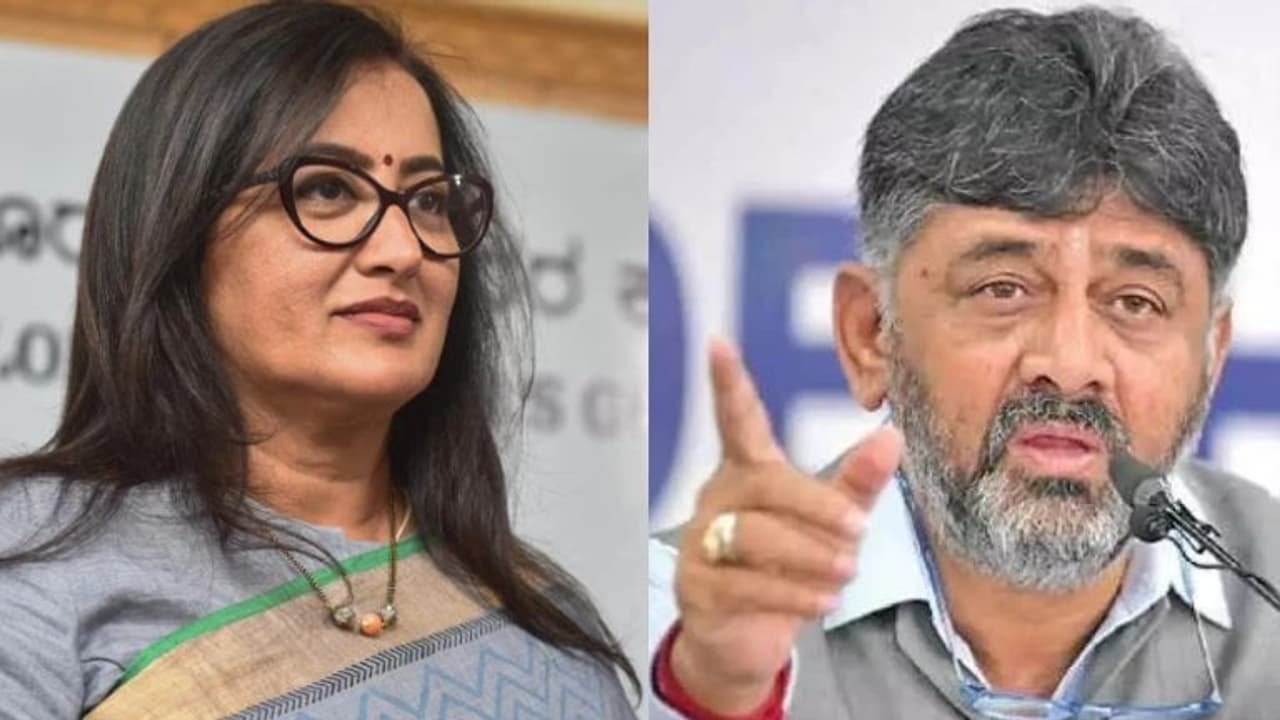 ಸಂಸದೆ ಸುಮಲತಾ ಕಾಂಗ್ರೆಸ್‌ ಪಕ್ಷ ಸೇರಲು ಅಭ್ಯಂತರವಿಲ್ಲ: ಡಿ.ಕೆ.ಶಿವಕುಮಾರ್‌