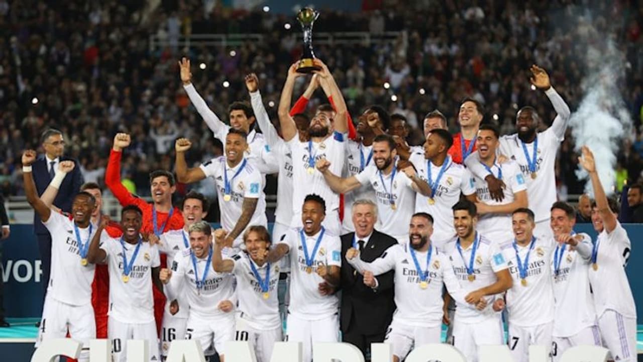 Perez vows to continue nourishing Real Madrid's 'legendary status' after team lifts Club World Cup 2022 Perez vows to continue nourishing Real Madrid's 'legendary status' after team lifts Club World Cup 2022