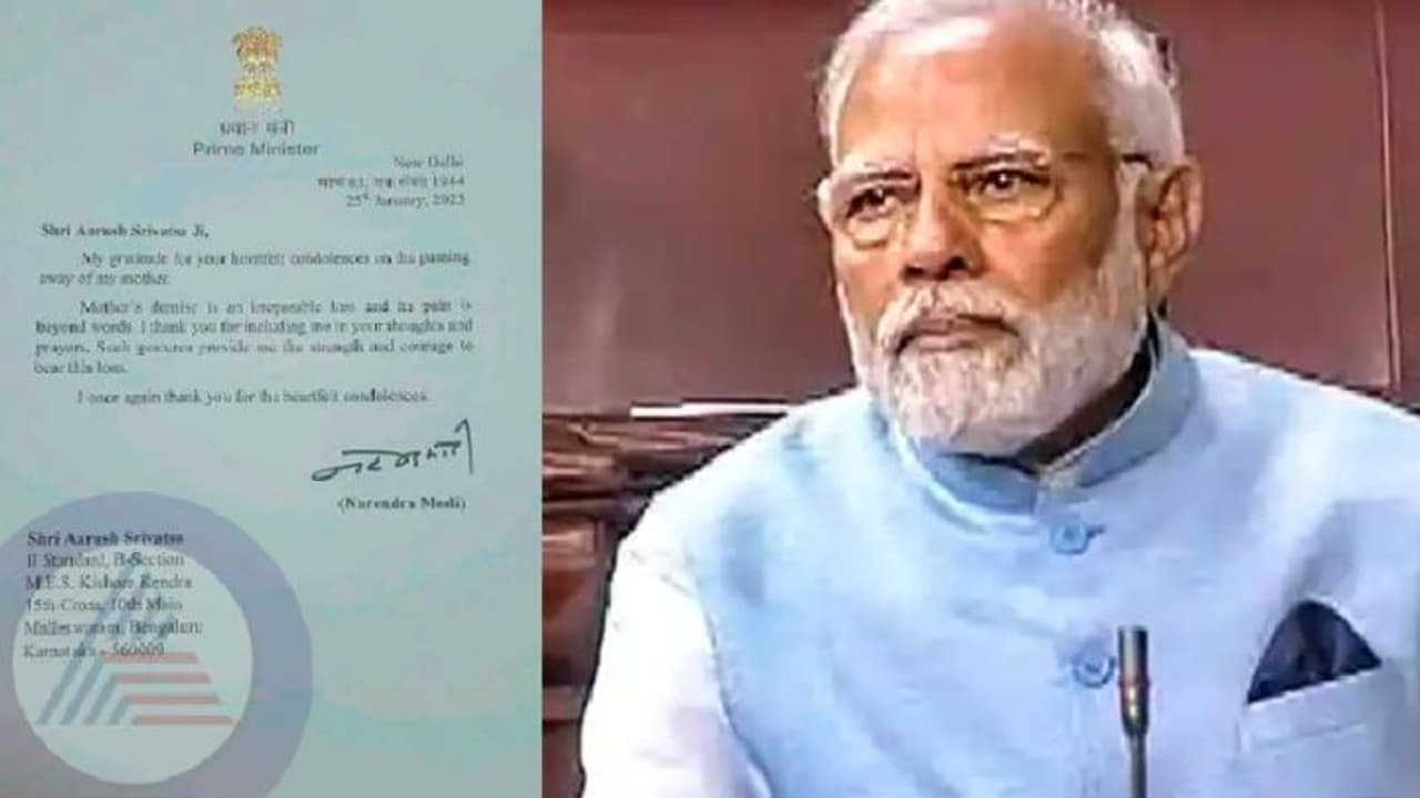 ಬೆಂಗಳೂರಿನ 2ನೇ ತರಗತಿ ವಿದ್ಯಾರ್ಥಿಗೆ ಪತ್ರ ಬರೆದ ಪ್ರಧಾನಿ ನರೇಂದ್ರ ಮೋದಿ ಬೆಂಗಳೂರಿನ 2ನೇ ತರಗತಿ ವಿದ್ಯಾರ್ಥಿಗೆ ಪತ್ರ ಬರೆದ ಪ್ರಧಾನಿ ನರೇಂದ್ರ ಮೋದಿ