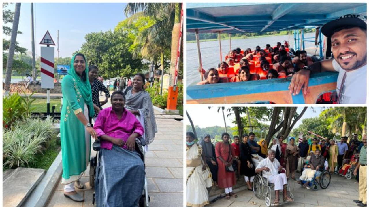 രോഗത്തിൻ്റെ വിഷമതകൾക്ക് തൽക്കാലം അവധി; ആനവണ്ടിയിൽ 'സ്നേഹ യാത്ര'യുമായി ഇവർ രോഗത്തിൻ്റെ വിഷമതകൾക്ക് തൽക്കാലം അവധി; ആനവണ്ടിയിൽ 'സ്നേഹ യാത്ര'യുമായി ഇവർ