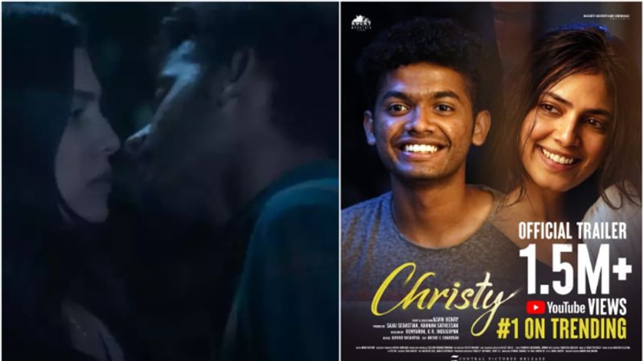 മാത്യു തോമസ്, മാളവിക മോഹൻ ചിത്രം ക്രിസ്റ്റിയുടെ ട്രെയിലർ ട്രെൻഡിങ് നമ്പർ വൺ