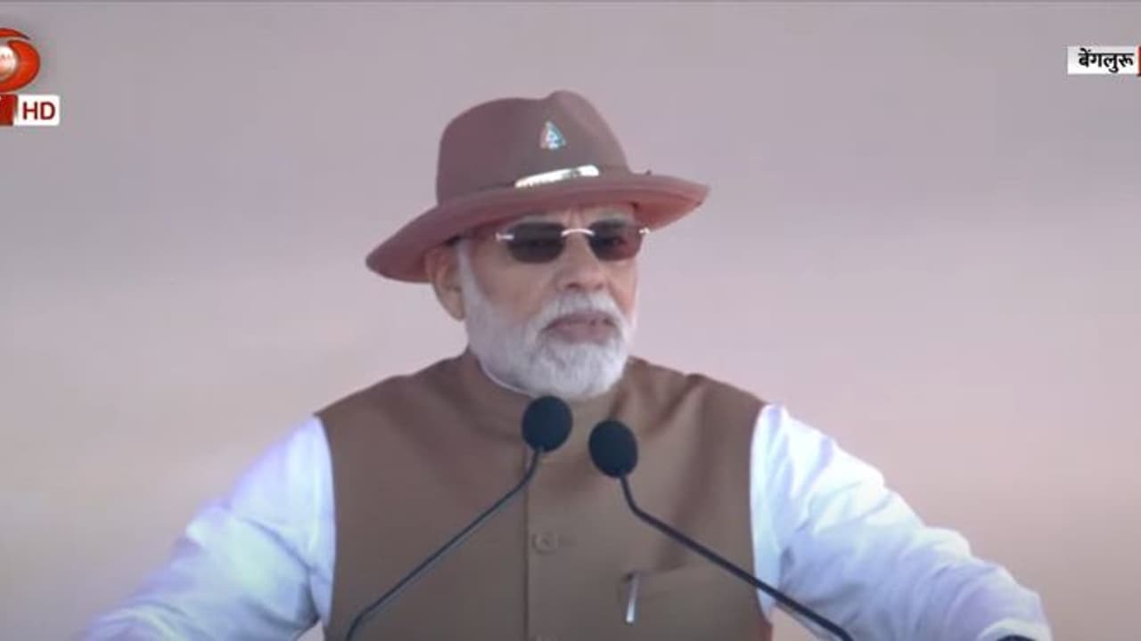 AeroIndia2023: புதிய இந்தியா எந்த வாய்ப்பையும் தவறவிடாது! பிரதமர் மோடி பெருமிதம்