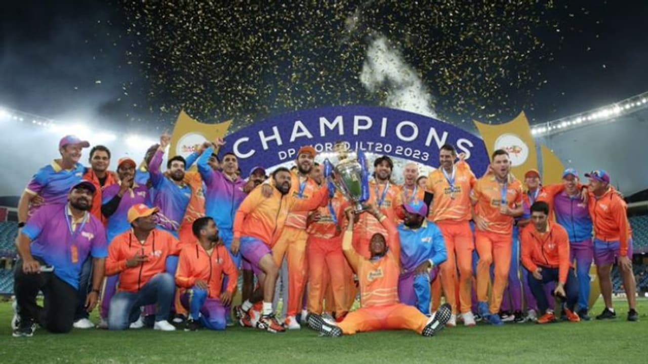 అదానీకి ఊరట.. ఐఎల్ టీ20 తొలి సీజన్ లో గల్ఫ్ జెయింట్స్ ఘన విజయం 