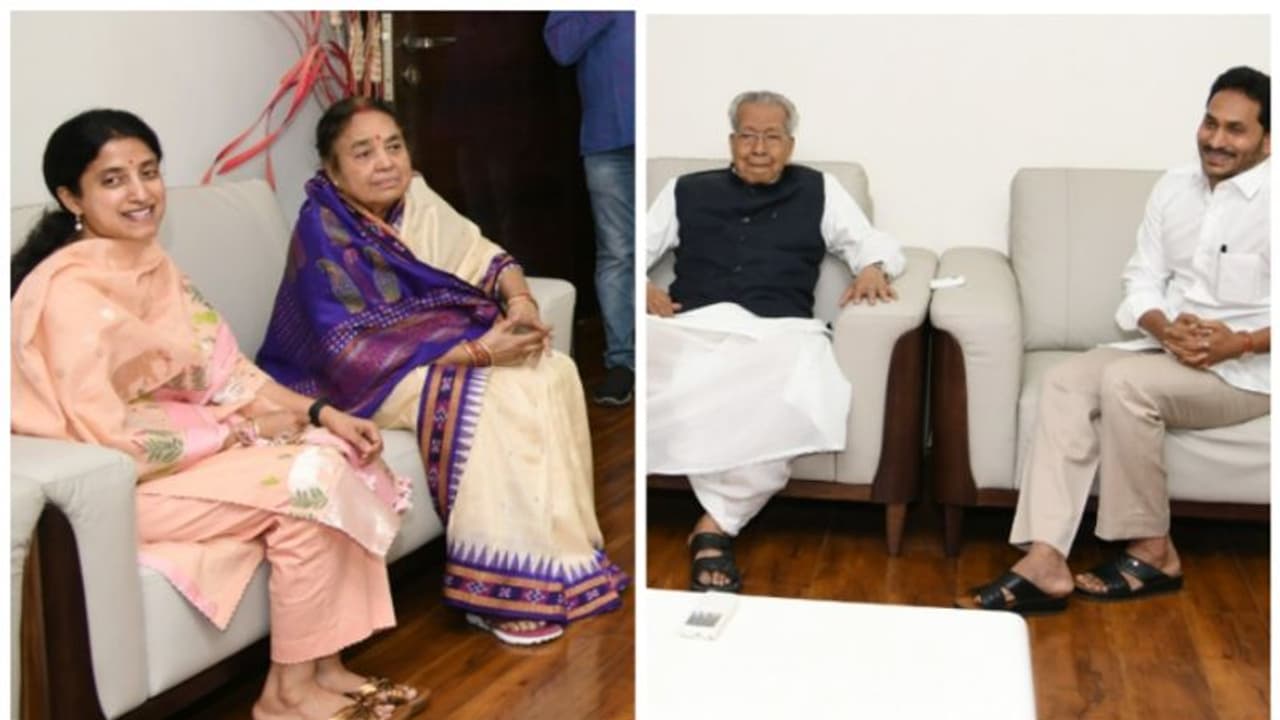 గవర్నర్ బిశ్వభూషణ్ హరిచందన్‌తో ఏపీ సీఎం జగన్ భేటీ