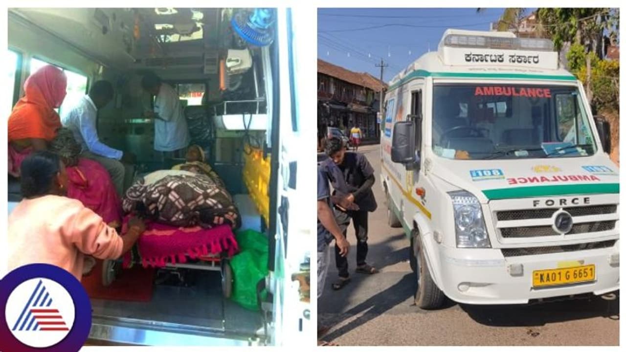 ಆಂಬ್ಯುಲೆನ್ಸ್ ನಲ್ಲಿ ಗರ್ಭಿಣಿ ಮಹಿಳೆಯ ನರಳಾಟ, ಗುಂಡಿಮಯವಾಗಿರುವ ರಸ್ತೆಯಿಂದ ಕೆಟ್ಟು ನಿಂತು ಪರದಾಟ