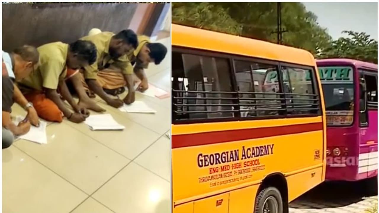 'അടിച്ച് പൂസായി' ഓടിച്ചത് സ്കൂള് ബസ്; കാല് നിലത്തുറയ്ക്കാത്ത അവസ്ഥ; കുട്ടികളെ സ്കൂളിലെത്തിച്ചത് പൊലീസ്! 'അടിച്ച് പൂസായി' ഓടിച്ചത് സ്കൂള് ബസ്; കാല് നിലത്തുറയ്ക്കാത്ത അവസ്ഥ; കുട്ടികളെ സ്കൂളിലെത്തിച്ചത് പൊലീസ്!