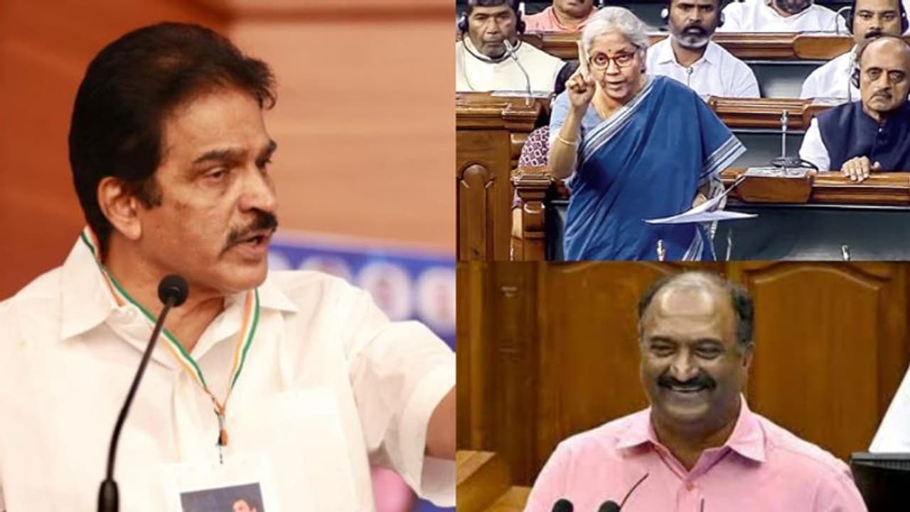 'കേന്ദ്രധനമന്ത്രി പറഞ്ഞത് തെറ്റാണെങ്കിൽ ബാലഗോപാൽ തെളിയിക്കണം, എന്നാല് കോണ്ഗ്രസ് കൂടെ നില്ക്കും' 'കേന്ദ്രധനമന്ത്രി പറഞ്ഞത് തെറ്റാണെങ്കിൽ ബാലഗോപാൽ തെളിയിക്കണം, എന്നാല് കോണ്ഗ്രസ് കൂടെ നില്ക്കും'