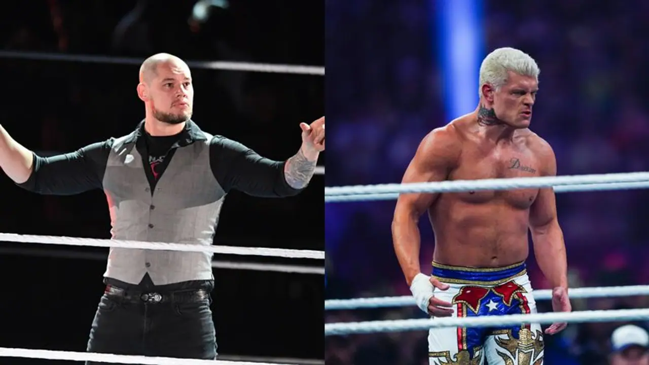 WWE: Baron Corbin takes a dig at Cody Rhodes' family on RAW; gets sneak attacked by him (WATCH)