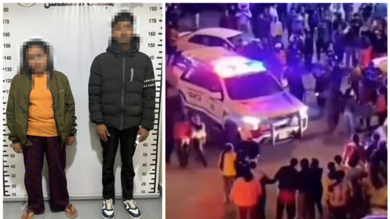 പൊലീസ് അറസ്റ്റ് ചെയ്ത പ്രവാസിയെ വാഹനം തുറന്ന് രക്ഷപ്പെടുത്തിയ യുവതി പിടിയിലായി പൊലീസ് അറസ്റ്റ് ചെയ്ത പ്രവാസിയെ വാഹനം തുറന്ന് രക്ഷപ്പെടുത്തിയ യുവതി പിടിയിലായി