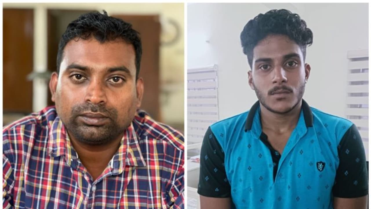 വീട്ടിൽ അതിക്രമിച്ചുകയറി കാറും സ്കൂട്ടറും പെട്രോളൊഴിച്ച് തീവെച്ചു; രണ്ടു പേർ അറസ്റ്റിൽ,ഒരാള് സിപിഎം നേതാവ് വീട്ടിൽ അതിക്രമിച്ചുകയറി കാറും സ്കൂട്ടറും പെട്രോളൊഴിച്ച് തീവെച്ചു; രണ്ടു പേർ അറസ്റ്റിൽ,ഒരാള് സിപിഎം നേതാവ്