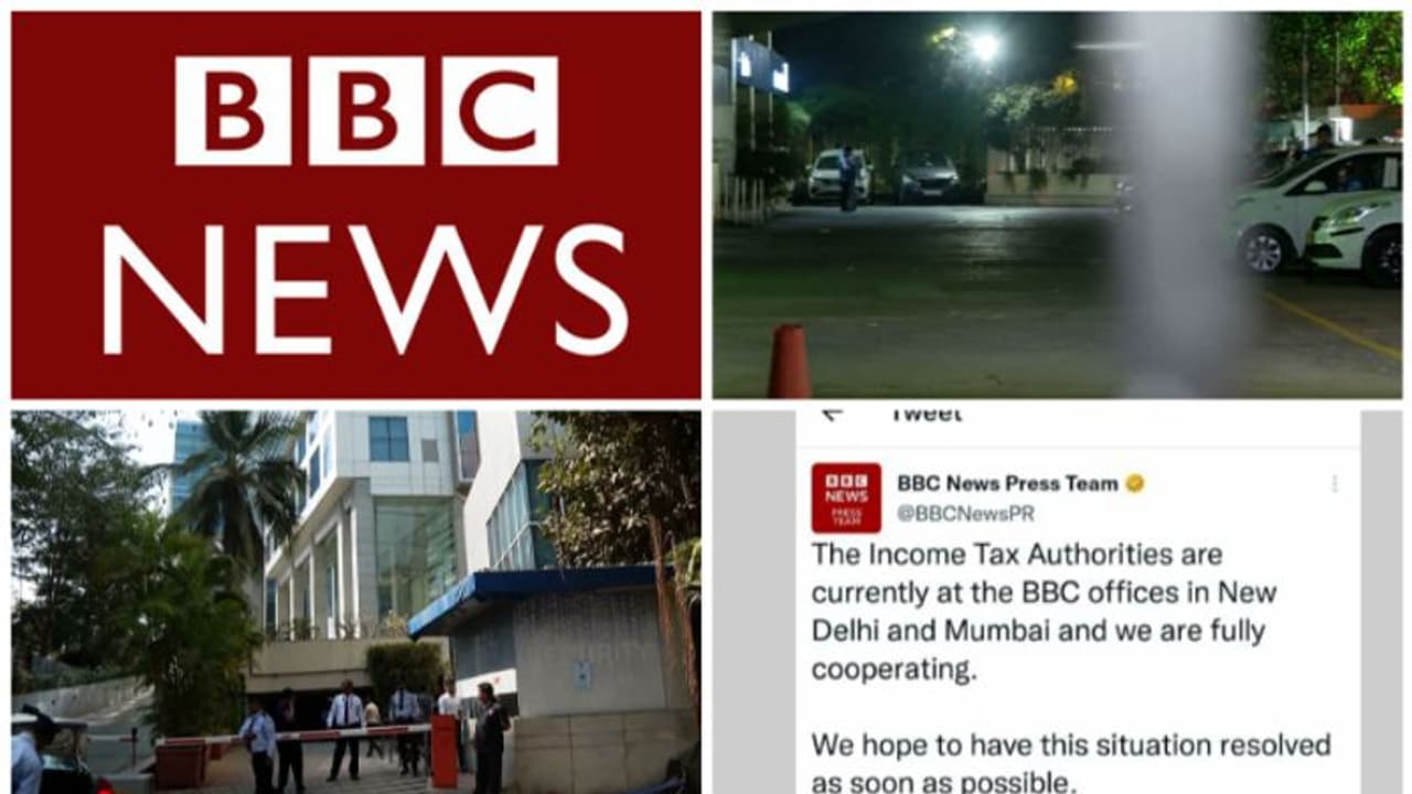 ബിബിസി ഓഫീസുകളിലെ ആദായനികുതി റെയ്ഡ് തുടരുന്നു, പരിശോധനക്കെതിരെ ബിബിസി സുപ്രീംകോടതിയെ സമീപിച്ചേക്കും ബിബിസി ഓഫീസുകളിലെ ആദായനികുതി റെയ്ഡ് തുടരുന്നു, പരിശോധനക്കെതിരെ ബിബിസി സുപ്രീംകോടതിയെ സമീപിച്ചേക്കും