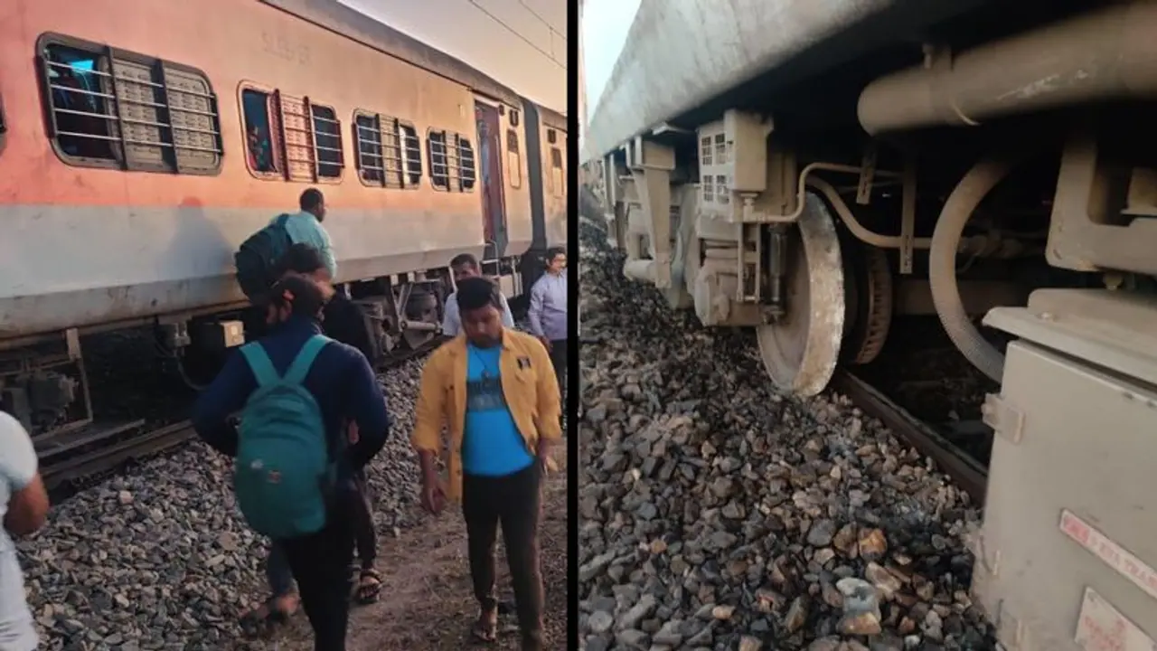Godavari Express derails: தெலுங்கானாவில் தடம்புரண்ட கோதாவரி எக்ஸ்பிரஸ்; உயிரிழப்பு ஏதும் இல்லை
