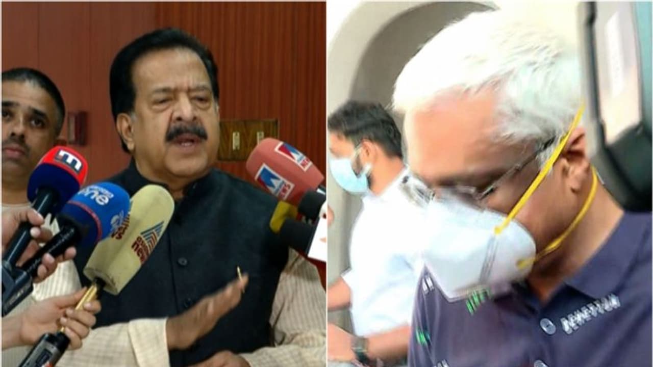 'സ്വർണ്ണ പാത്രം കൊണ്ട് മൂടിവെച്ചാലും ലൈഫ് മിഷൻ കേസിലെ സത്യം പുറത്തുവരും, പിണറായി മറുപടി പറയണം'; ചെന്നിത്തല 'സ്വർണ്ണ പാത്രം കൊണ്ട് മൂടിവെച്ചാലും ലൈഫ് മിഷൻ കേസിലെ സത്യം പുറത്തുവരും, പിണറായി മറുപടി പറയണം'; ചെന്നിത്തല