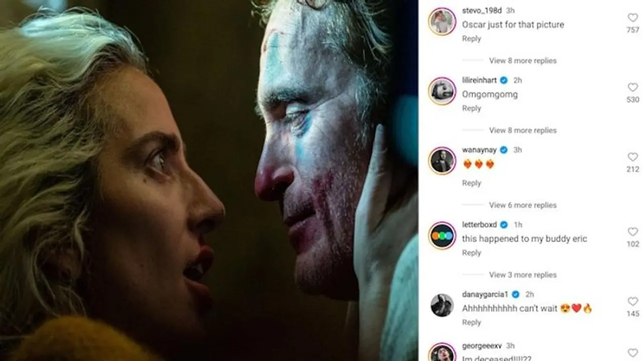 Joker 2 first look: Lady Gaga as Harley Quinn with Joaquin Phoenix as Joker; fans go CRAZY Joker 2 first look: Lady Gaga as Harley Quinn with Joaquin Phoenix as Joker; fans go CRAZY