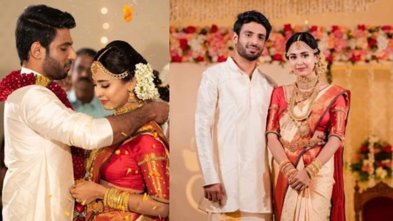 നടി അപര്ണ വിനോദ് വിവാഹിതയായി നടി അപര്ണ വിനോദ് വിവാഹിതയായി