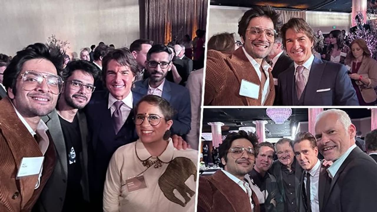 Oscars luncheon: Ali Fazal takes selfie with 'real OG' Tom Cruise; meets Cate Blanchett, Steven Spielberg