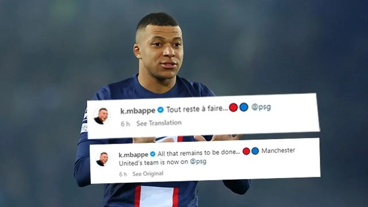 PSG's Mbappe sparks conspiracy theories with 'weird' Instagram post; Man United's Rashford adds fuel to fire PSG's Mbappe sparks conspiracy theories with 'weird' Instagram post; Man United's Rashford adds fuel to fire