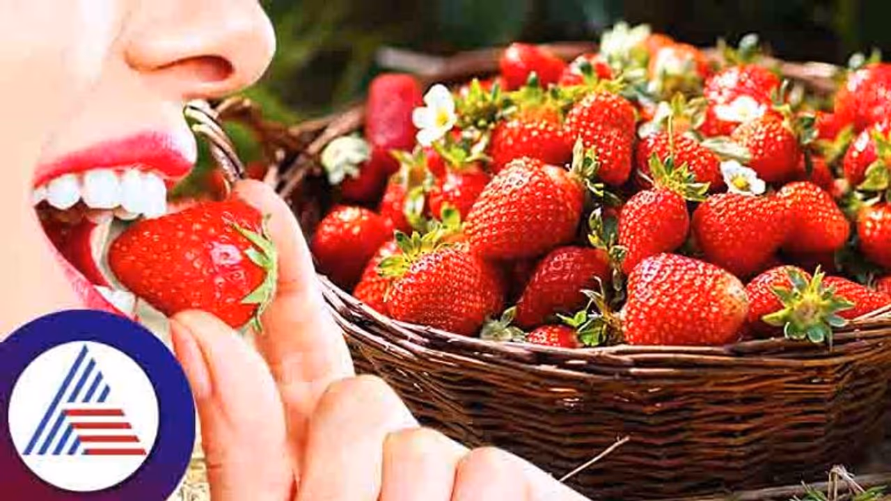 இருதய நலன் காக்கும் இதய வடிவிலான ஸ்ட்ராபெர்ரி பழங்கள்..!!