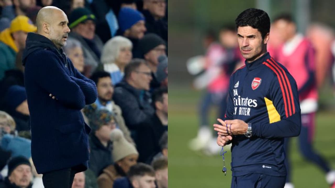 ഗ്വാര്ഡിയോളയും അര്ട്ടെറ്റയും മുഖാമുഖം; ആഴ്സണല് സിറ്റി സൂപ്പര് പോരാട്ടം ഇന്ന് ഗ്വാര്ഡിയോളയും അര്ട്ടെറ്റയും മുഖാമുഖം; ആഴ്സണല് സിറ്റി സൂപ്പര് പോരാട്ടം ഇന്ന്