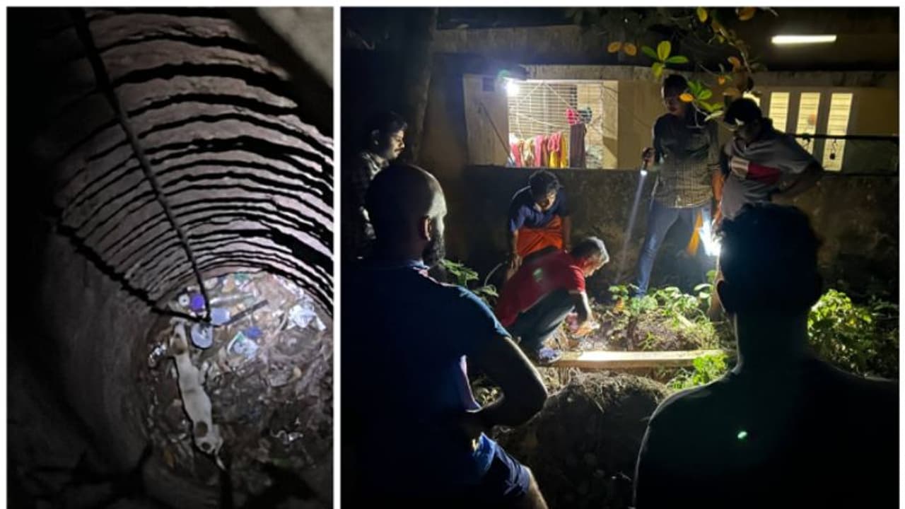 ദിവസങ്ങളായി പൊട്ടക്കിണറ്റിൽ ദുരിതത്തിലായി തെരുവ് നായ; കയ്യൊഴിഞ്ഞ് അ​ഗ്നി ശമനസേന, പ്രതീക്ഷ കൈവിടാതെ നാട്ടുകാർ