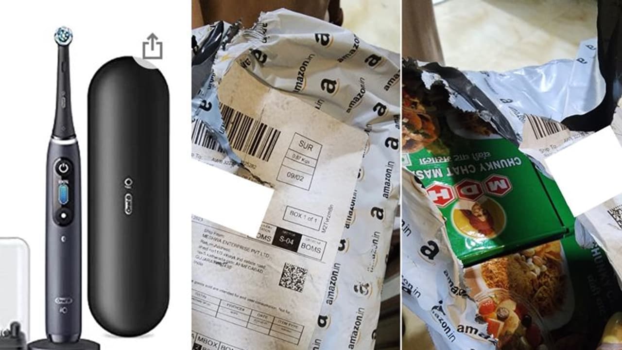 Amazon Order Issue: எலெக்ட்ரிக் டூத்பிரஷ் கேட்ட பெண்ணுக்கு அமேசான் கொடுத்த ஷாக்!