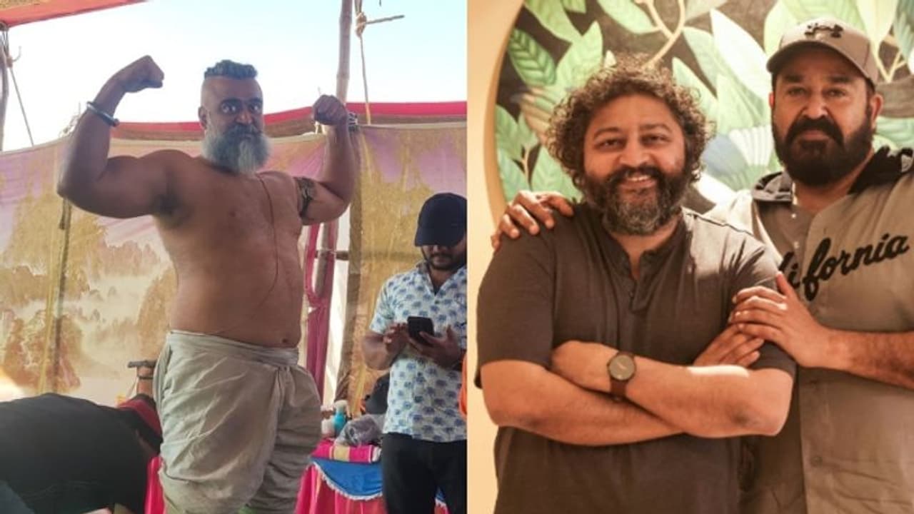 എൽജെപിയുടെ ഒന്നൊന്നര വരവ്; കട്ട കലിപ്പിൽ 'ചെകുത്താന്‍ ലാസര്‍'; 'മലൈക്കോട്ടൈ വാലിബൻ' ലുക്ക് 