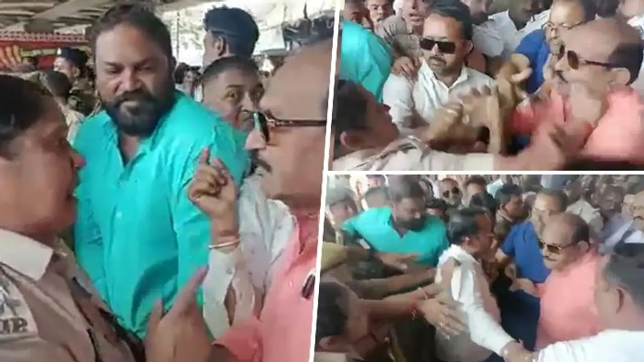 Odisha BJP MLA allegedly 'abuses, assaults' woman cop; video goes viral Odisha BJP MLA allegedly 'abuses, assaults' woman cop; video goes viral