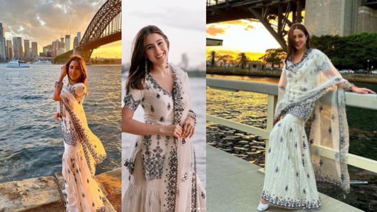 വെള്ള ഷറാറയില് അതിമനോഹരിയായി സാറ അലി ഖാന്; ചിത്രങ്ങള് വൈറല് വെള്ള ഷറാറയില് അതിമനോഹരിയായി സാറ അലി ഖാന്; ചിത്രങ്ങള് വൈറല്