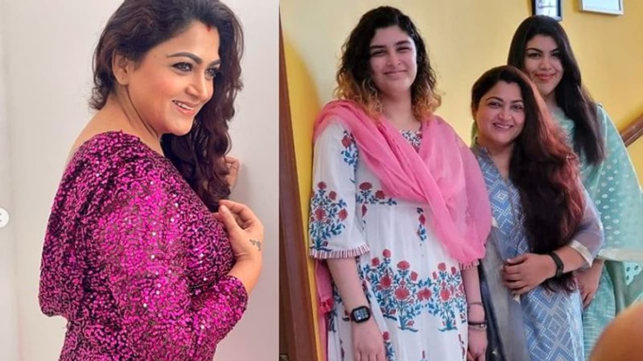 ఖుష్భూ కూతుళ్ళ బాడీ పార్ట్ కి సర్జరీ.. నెటిజన్ కామెంట్స్ కి సీనియర్ నటి తీవ్ర ఆగ్రహం ఖుష్భూ కూతుళ్ళ బాడీ పార్ట్ కి సర్జరీ.. నెటిజన్ కామెంట్స్ కి సీనియర్ నటి తీవ్ర ఆగ్రహం