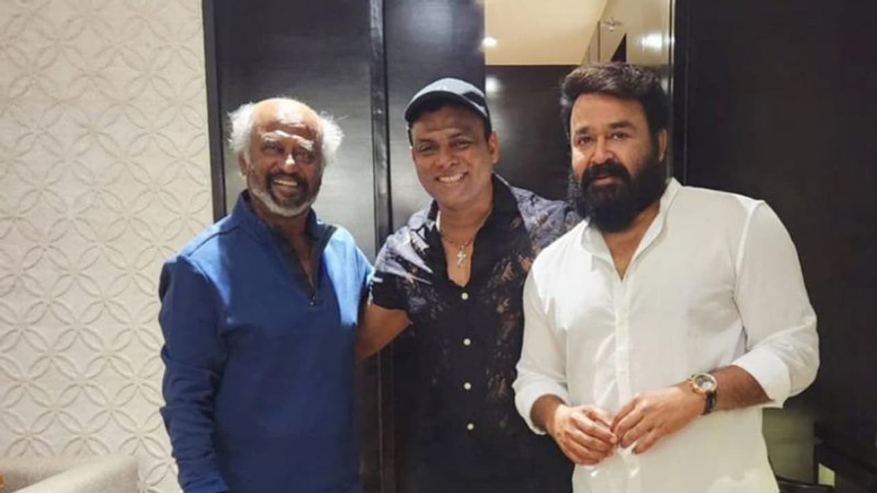 രജനികാന്തിനൊപ്പം മോഹൻലാല്, സൂപ്പര്സ്റ്റാറുകളുടെ പുത്തൻ ഫോട്ടോ പുറത്ത് രജനികാന്തിനൊപ്പം മോഹൻലാല്, സൂപ്പര്സ്റ്റാറുകളുടെ പുത്തൻ ഫോട്ടോ പുറത്ത്