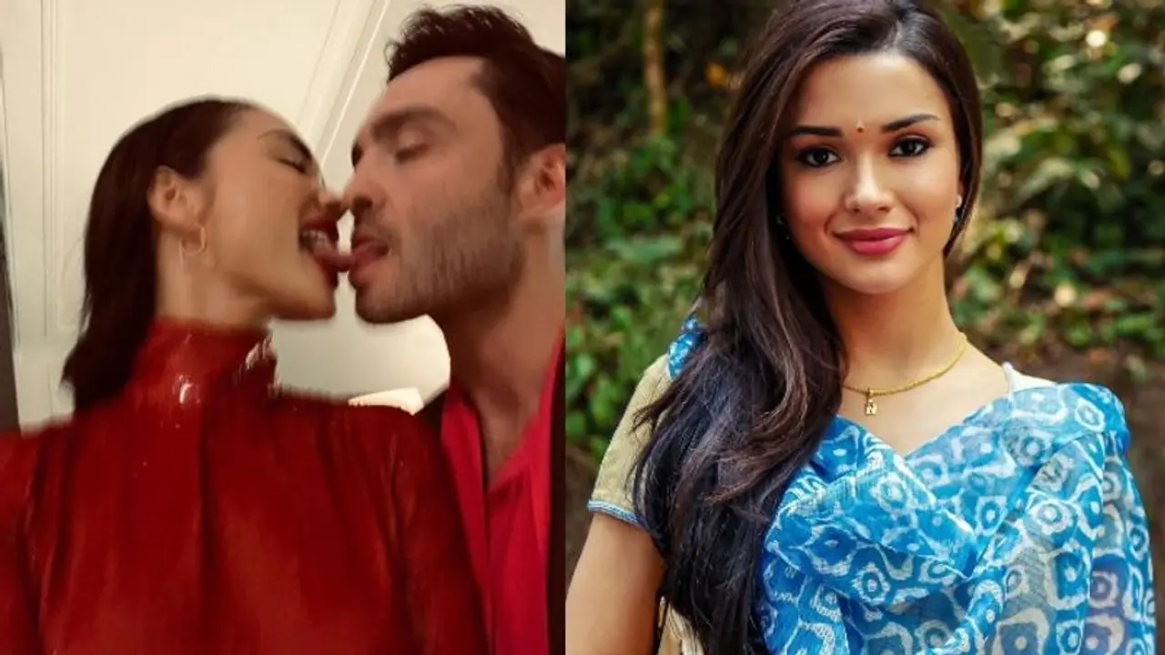 కొత్త బాయ్ ఫ్రెండ్ ని పరిచయం చేసిన రాంచరణ్ హీరోయిన్.. నాలుకలతో ముద్దులు 