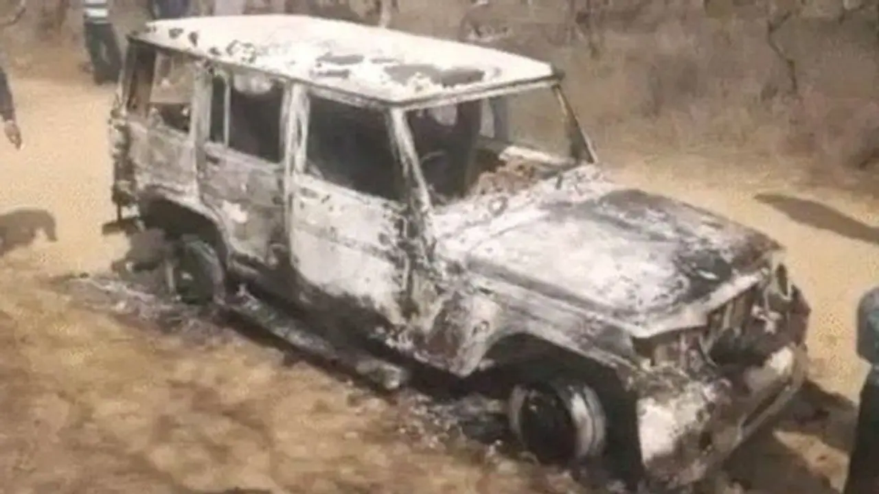 Charred bodies of 2 men found in Haryana; cops probe cow vigilante angle